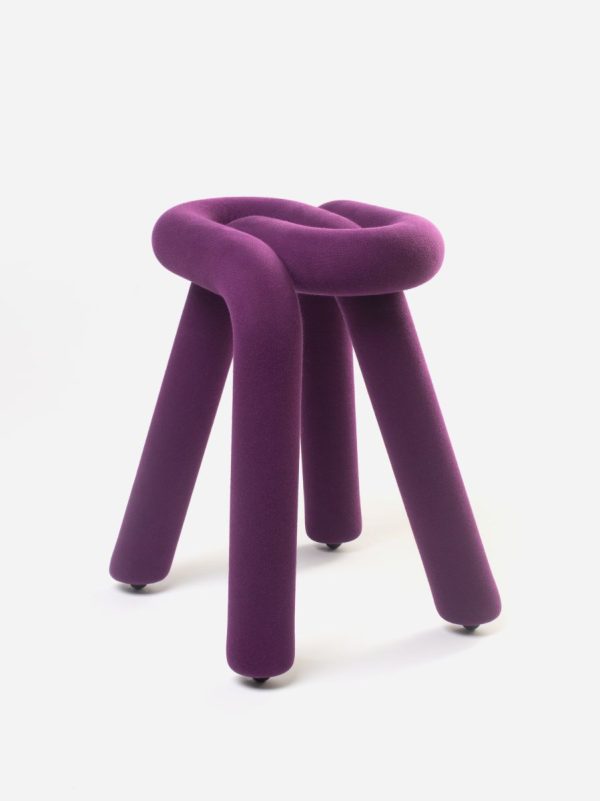 Moustache Bold Stool Purple
