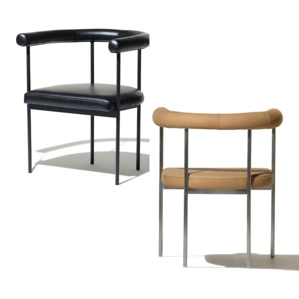 United Strangers Grafton Dining Chair - Pre-Order Midnight Black or Vintage Sandstone Leather